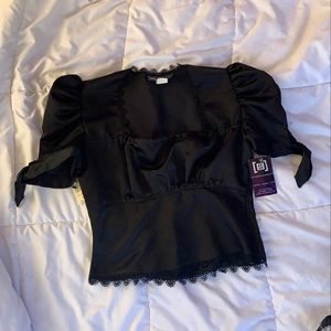 subculture peasant array blouse